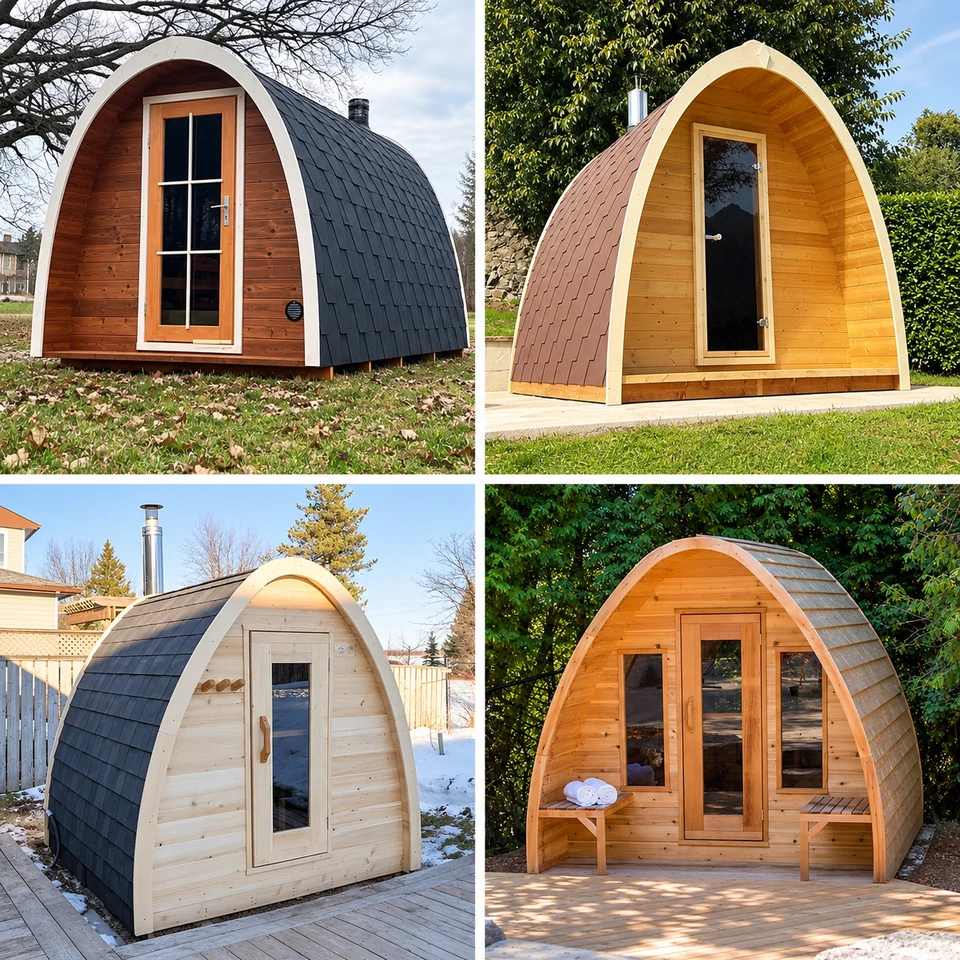 Pod Saunas designs