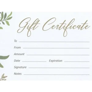 Gift Certificate
