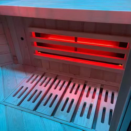 Curved Glass Indoor Infrared Sauna
