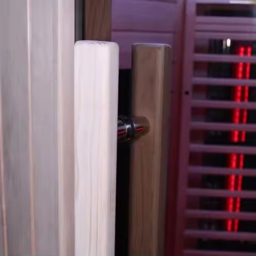 Curved Glass Indoor Infrared Sauna